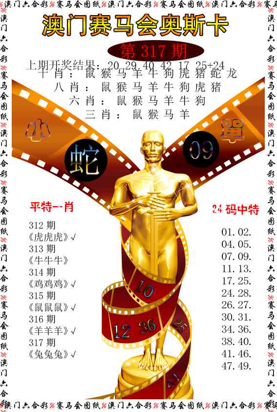 317期新奥斯卡[图]