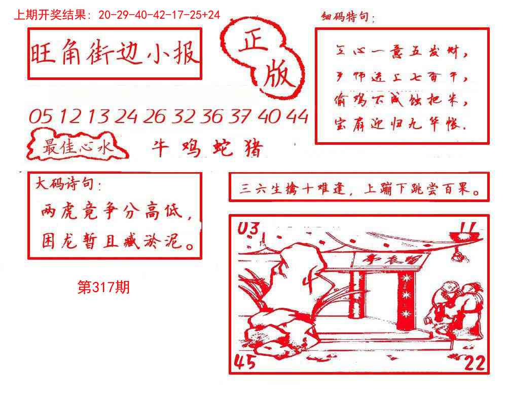317期旺角街边小报[图]